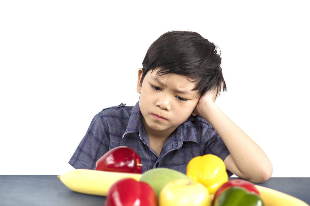 A healthy diet is crucial for children's
